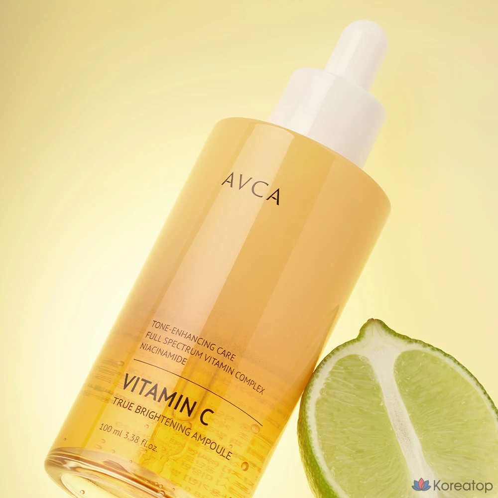 Ампульная сыворотка AVCA True Brightening Vitamin C Whitening Ampoule, 100 мл, 1 шт.