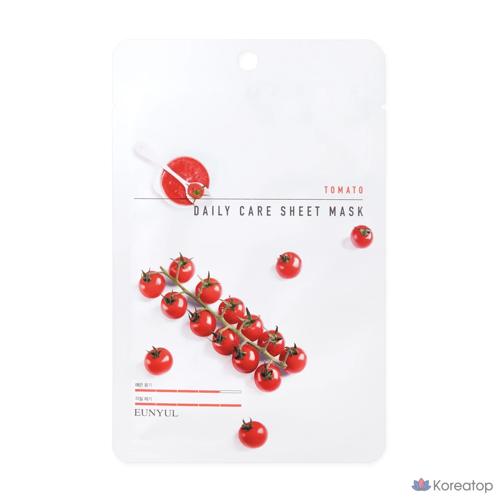 Тканевая маска для лица Eunyul Tomato Daily Care Sheet Mask, 30 шт.
