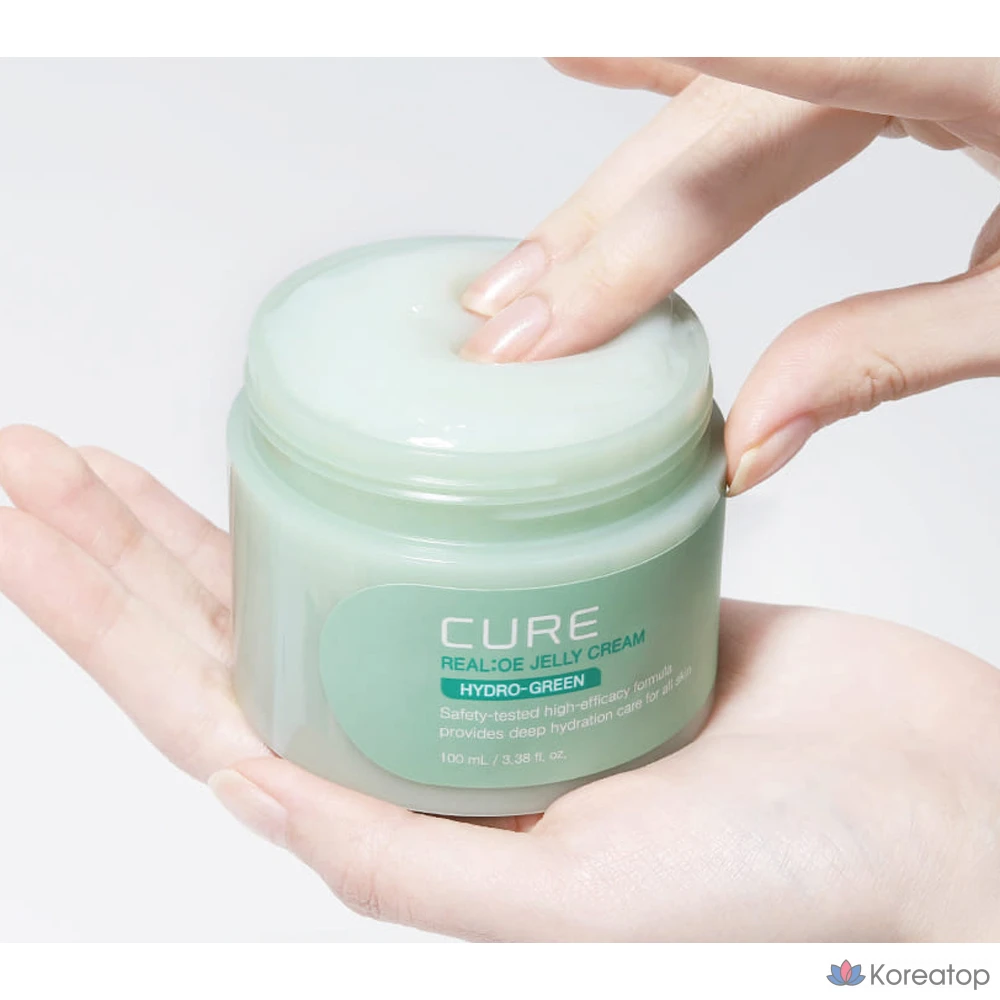 Крем-гель KIM JEONG MOON Aloe CURE Real Aloe Jelly Cream, 100 мл, 1 шт.