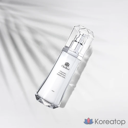 Набор для ухода Cledbel Collagen Whitening (Skin Toner + Essence Lotion + Serum + Cream) 4-piece Set, 2 шт., фото 6