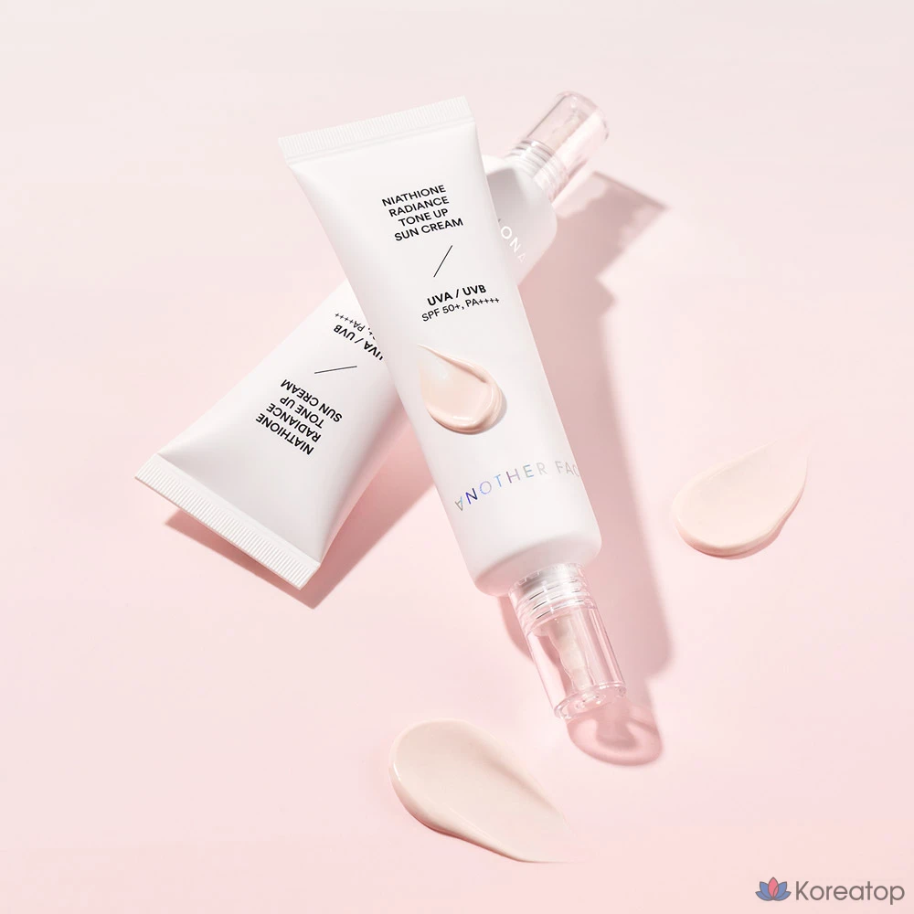 Солнцезащитный крем ANOTHER FACE Niacinamide Tone Up Sun Cream SPF50+ PA++++, 50 мл, 1 шт.