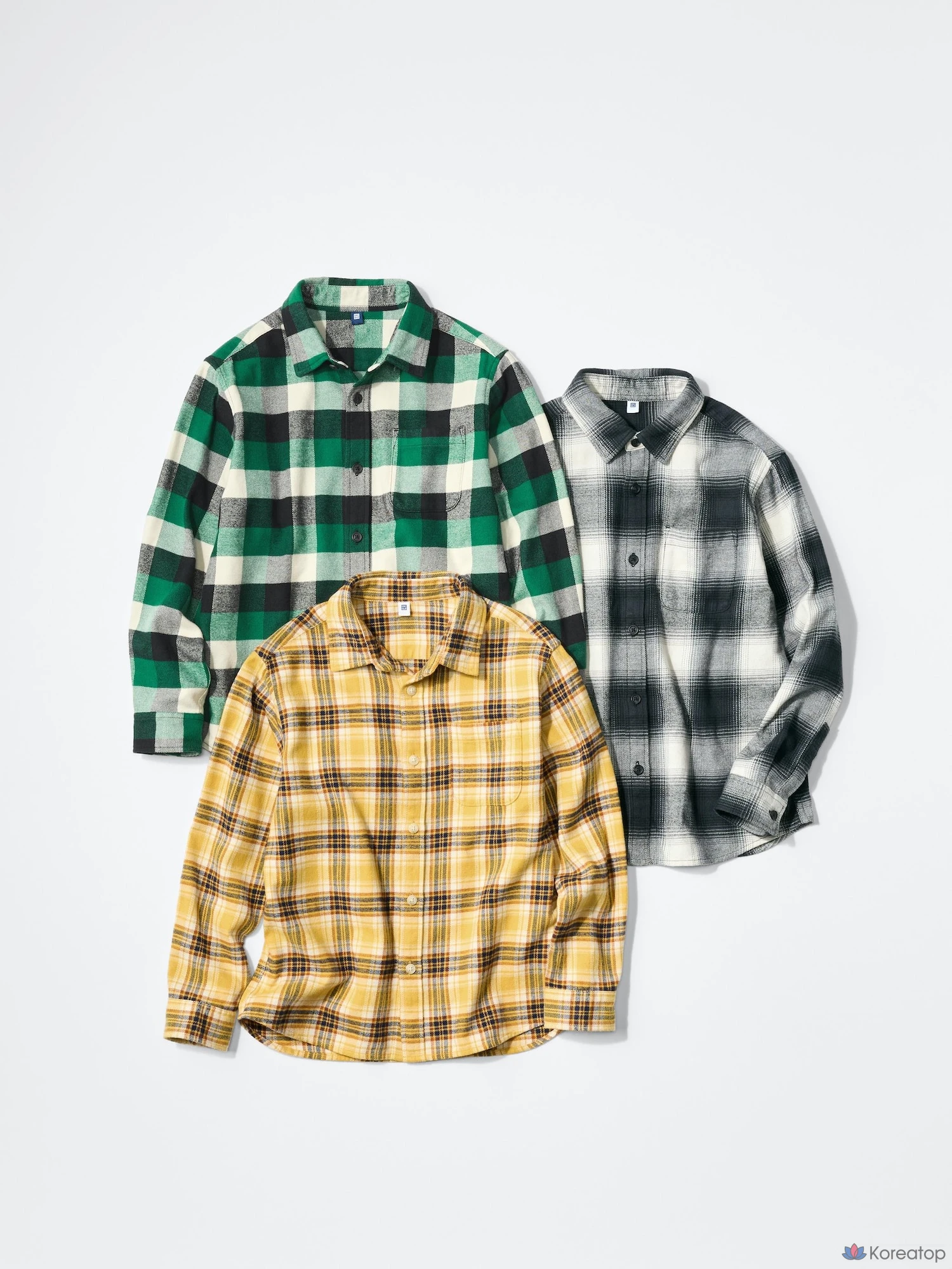 Рубашка детская Uniqlo Flannel Check Shirt C