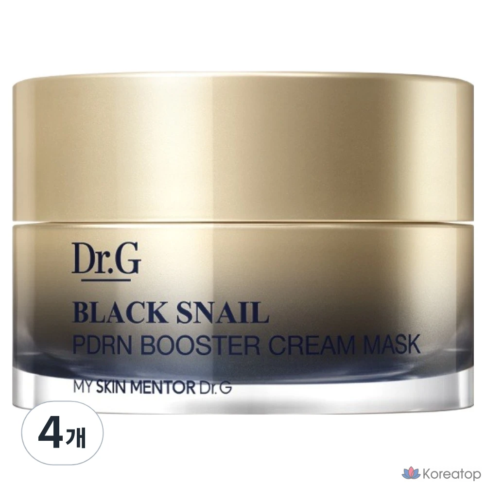 Крем-маска Dr. G Black Snail PDRN Booster Cream Mask, 50 мл, 4 шт.