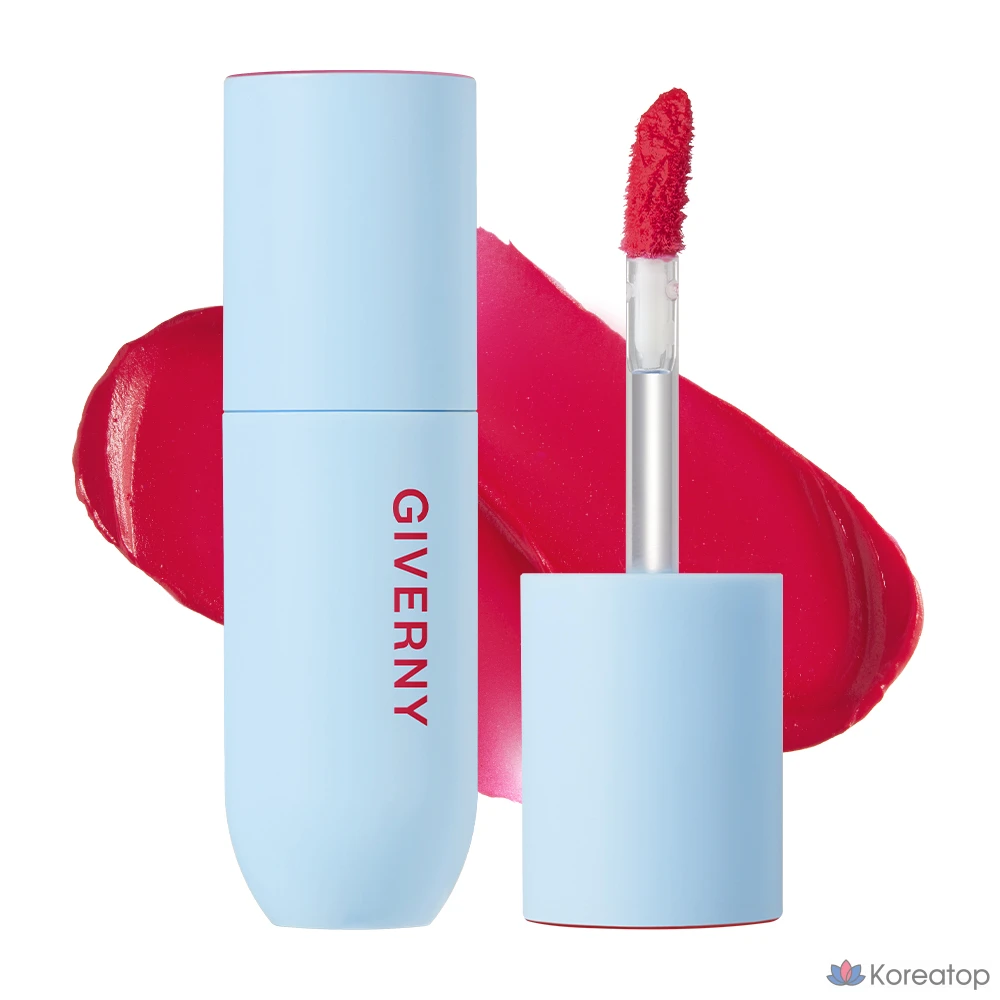 Тинт для губ Giverny Fluffy Sheer Tint, оттенок 07 Chilling Cherry, 3.5 г, 1 шт.
