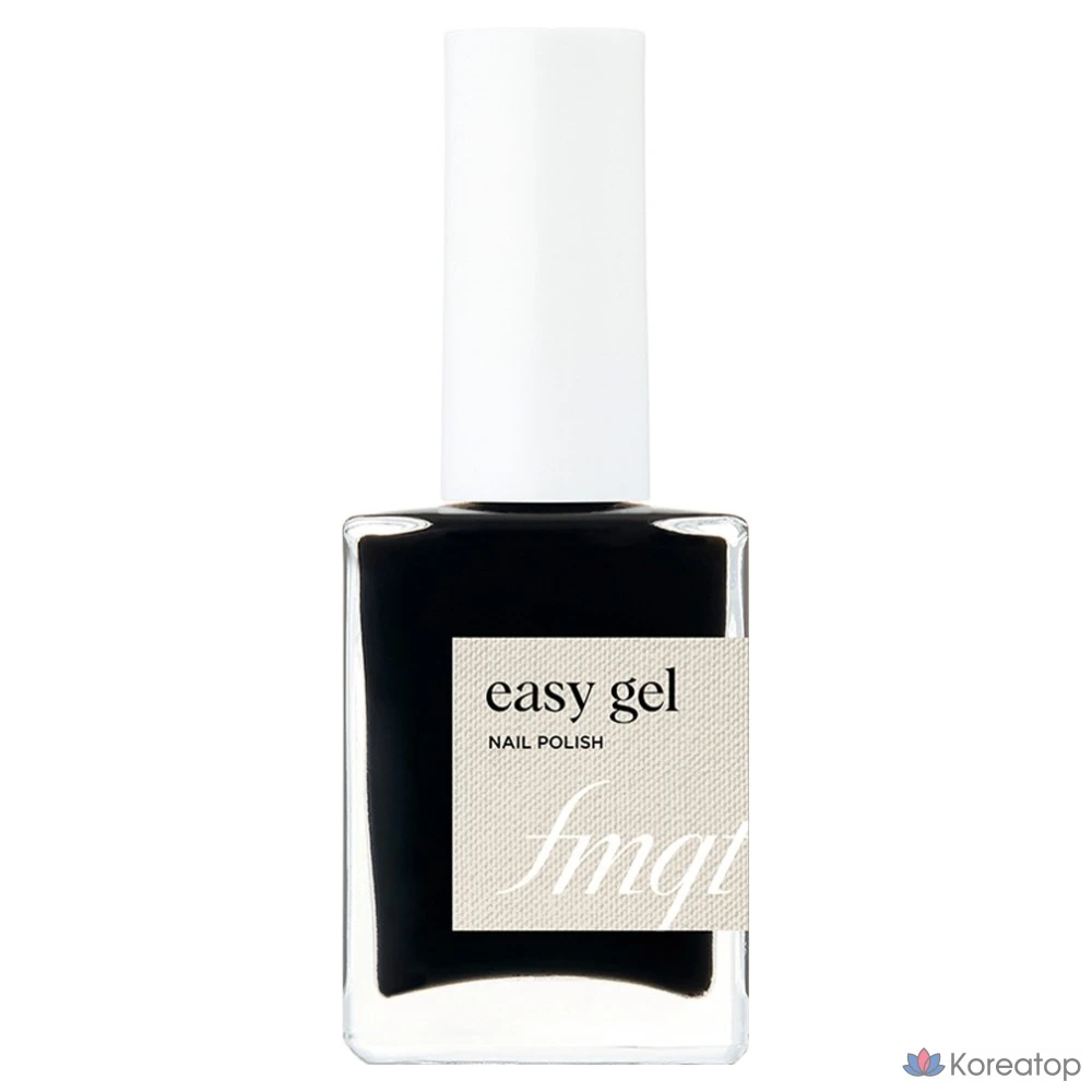 Гель-лак для ногтей FMGT Easy Gel Color Nail 19, оттенок 1BK Black Over, 10 мл, 1 шт.