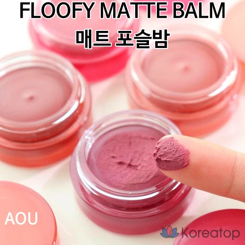 Тинт для губ AOU Mood Lip High Pigment Matte For All Balm, оттенок 02 Fallen Leaf Balm, 1 шт.