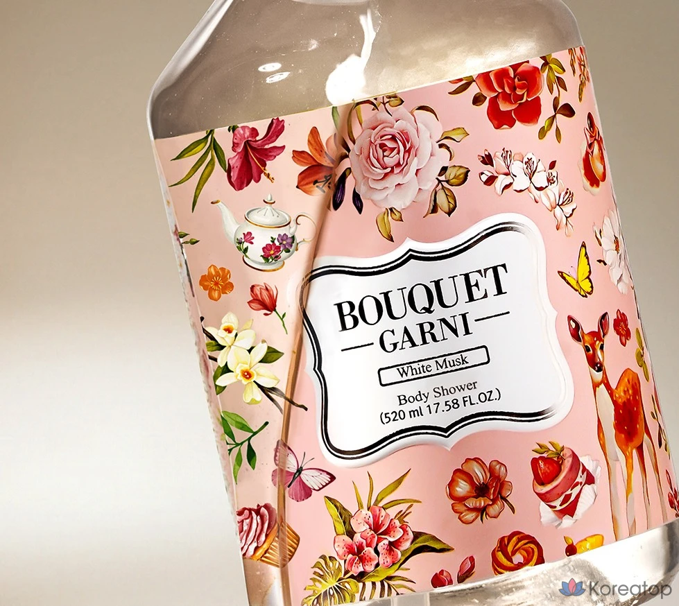 Гель для душа Bouquet garni Fragranced Body Wash White Musk, 520 мл, 1 шт.