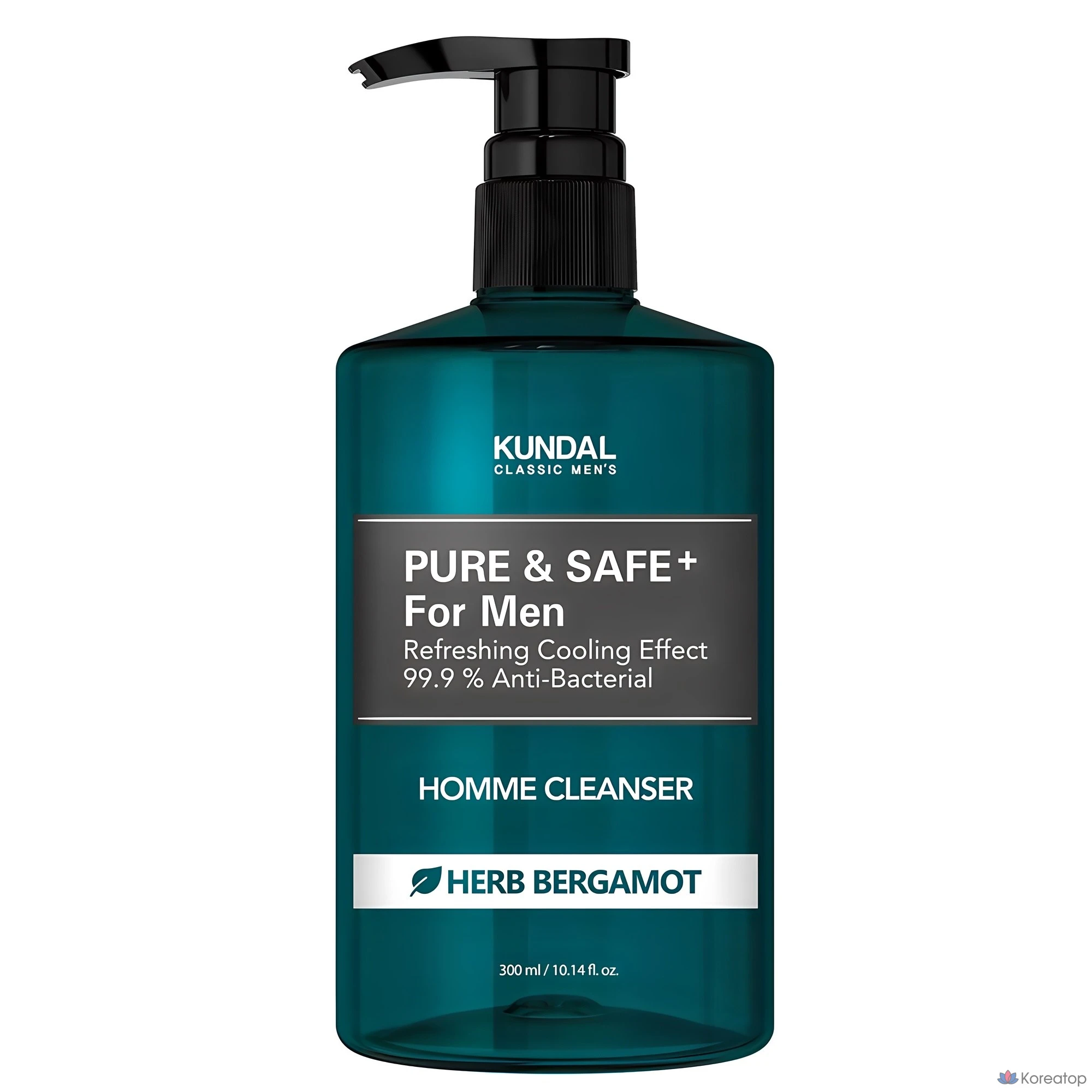 Очищающее средство для мужчин Kundal Pure &amp; Safe Cooling, 300 мл, 1 шт.