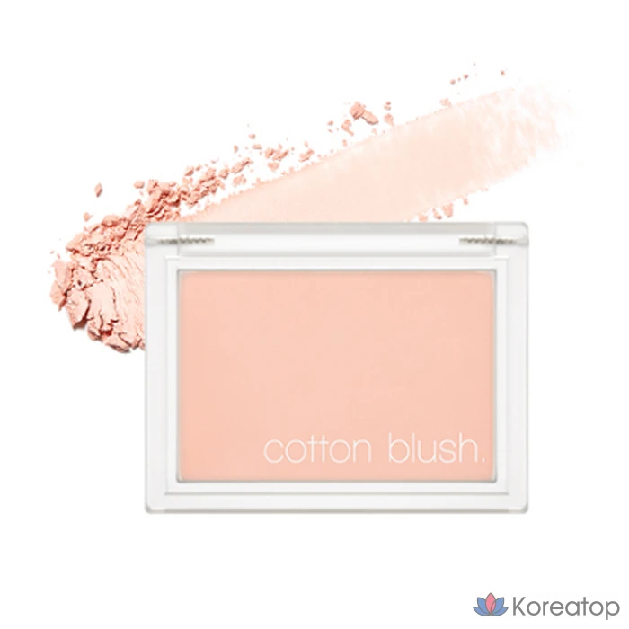 Румяна Missha Cotton Blusher, оттенок Ballet Shoes, 4 г, 1 шт., фото 2