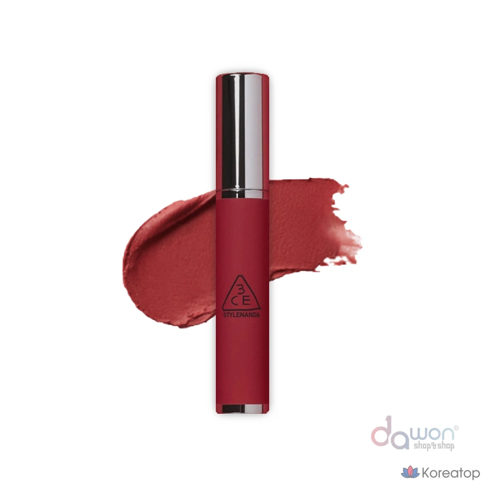 Тинт для губ 3CE Haze Lip Clay Whipped Red, оттенок Whip Red, 4 г, 1 шт.