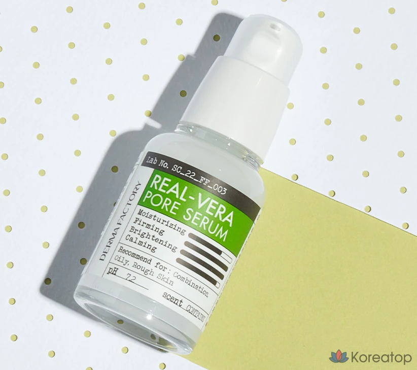 Сыворотка Derma Factory Real Vera Pore Serum, 30 мл, 1 шт.
