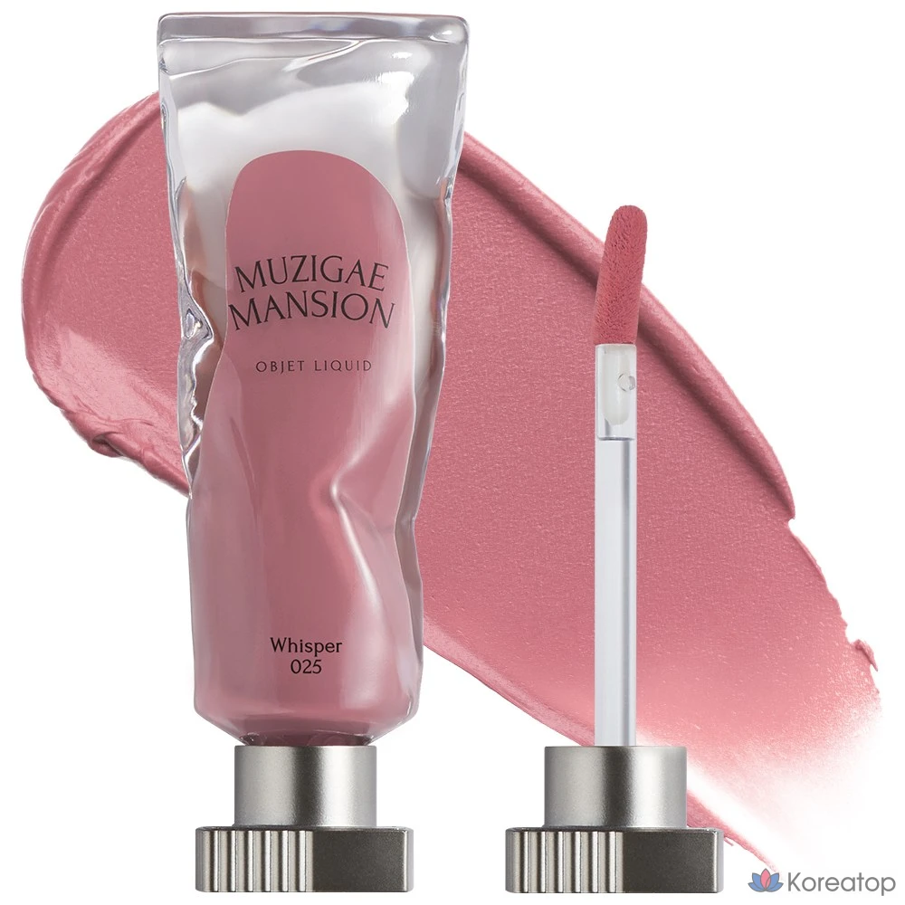 Тинт для губ Muzigae Mansion Objet Liquid Tint, оттенок 025 Whisper, 1 шт.