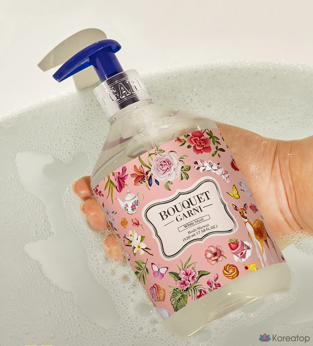 Гель для душа Bouquet garni Fragranced Body Wash White Musk, 520 мл, 1 шт.