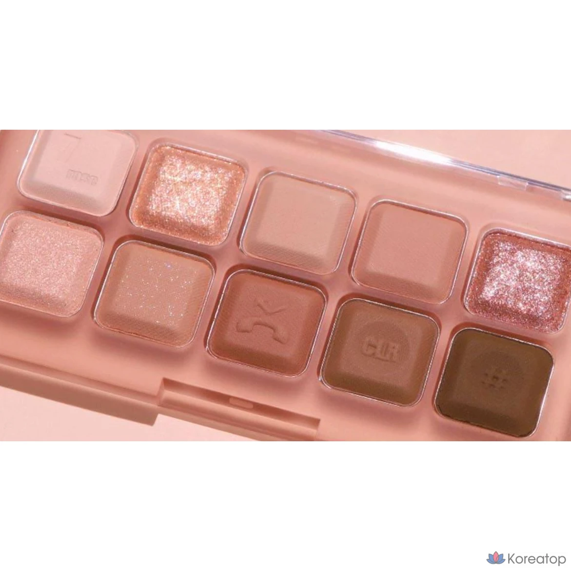 Палетка теней для век Lilybyred Mood Keyboard Eyeshadow Palette, оттенок 07 Rose Dial, 1 шт., фото 4