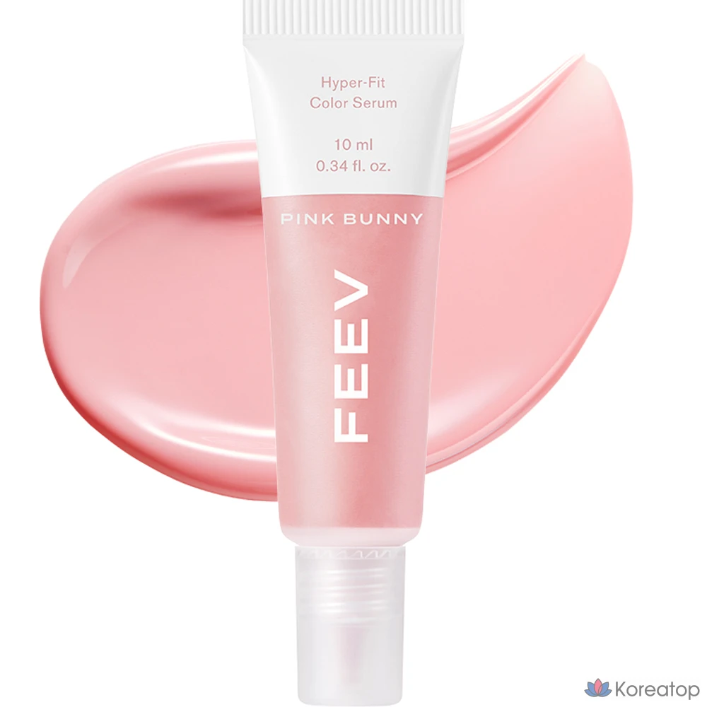 Сыворотка-румяна FEEV Hyper Fit Color Serum Mini Blusher, оттенок Pink Bunny, 10 мл, 1 шт.