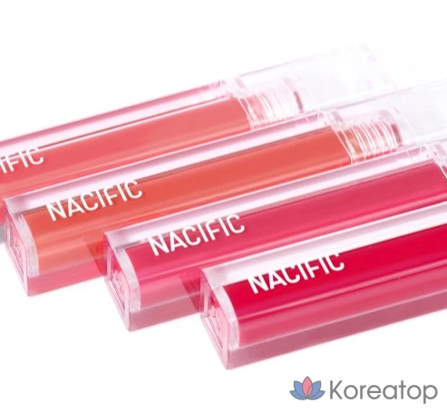 Тинт для губ NACIFIC Shine Mood Slick Lip Tint, оттенок 04 Blow Kiss, 4 г, 1 шт.