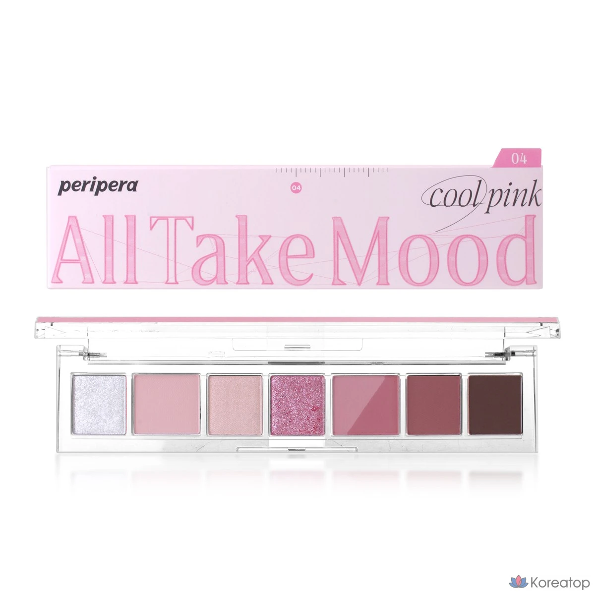 Палитра теней для век Peripera All Take Mood Palette, оттенок 04, 1 шт.