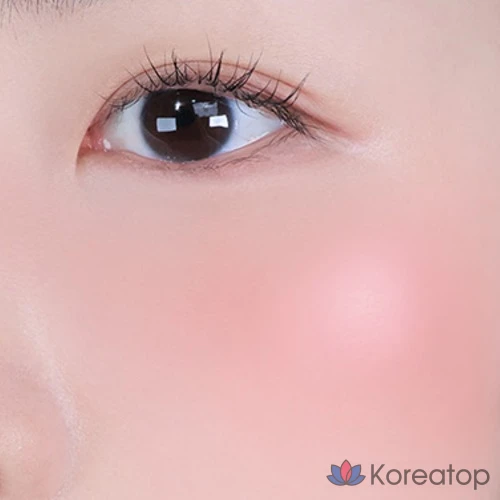 Блендер для румян Luna Glow Layer Blur Cheek Blusher, оттенок Pink Leaf, 1 шт., фото 2