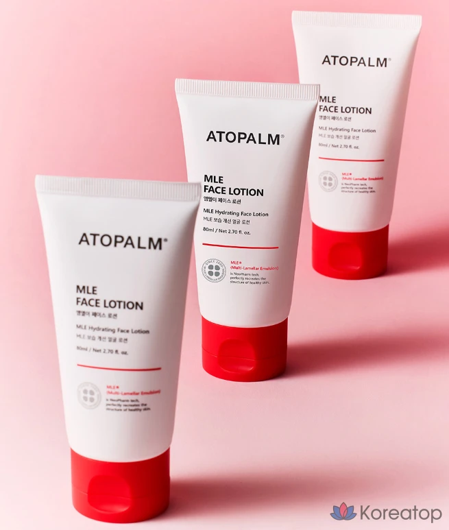 Лосьон для лица Atopalm MLE Face Urea Lotion, 80 мл, 1 шт., фото 10