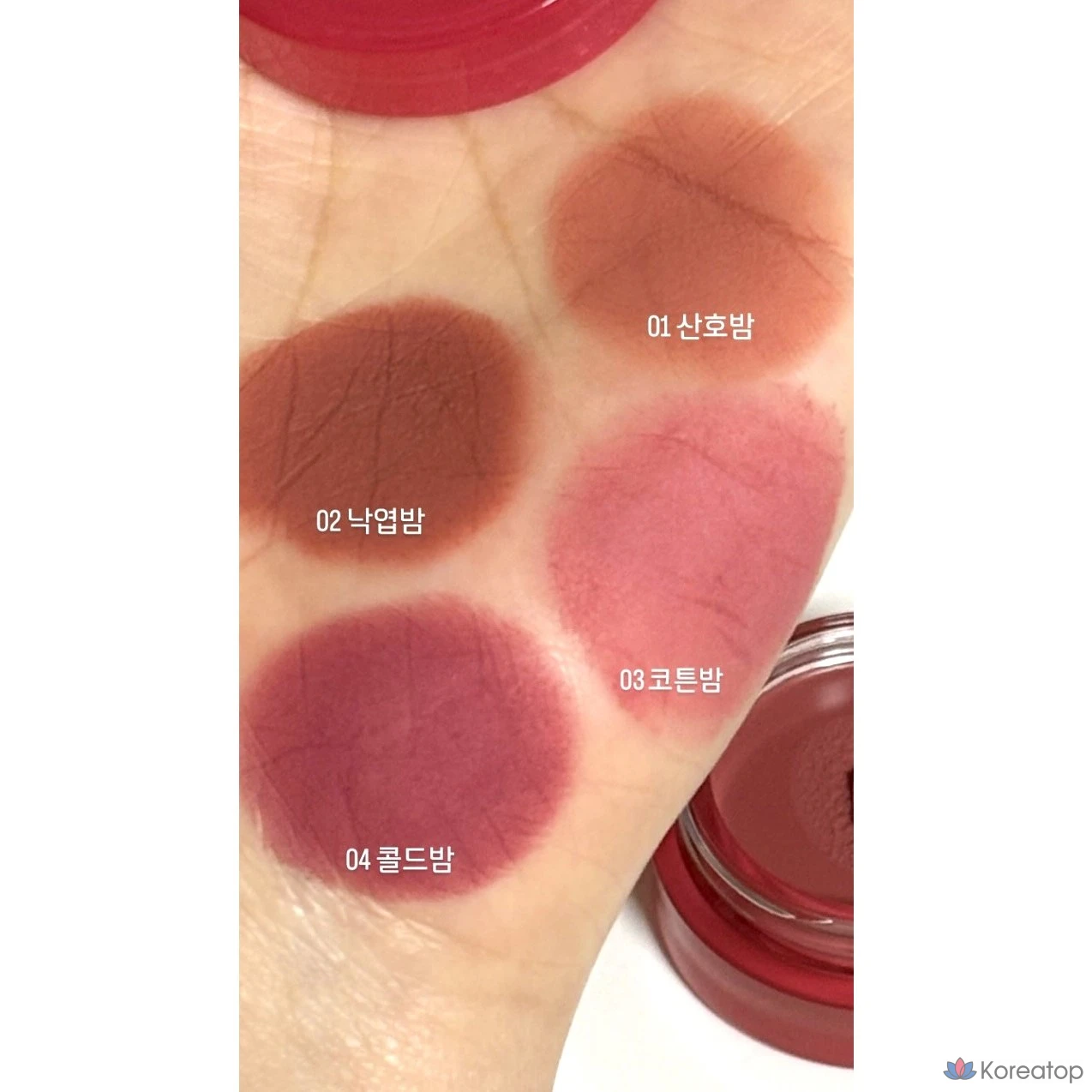 Тинт для губ AOU Mood Lip High Pigment Matte For All Balm, оттенок 02 Fallen Leaf Balm, 1 шт., фото 2
