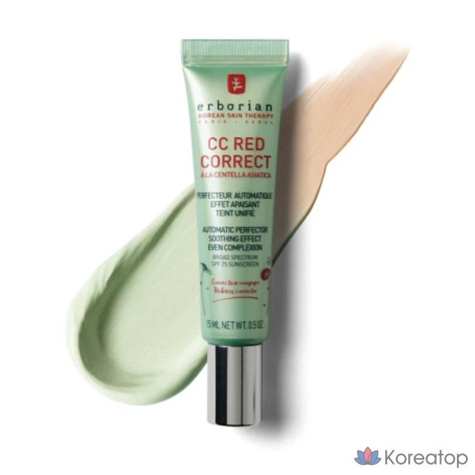 CC-крем Erborian Red Correct SPF25, 15 мл, 1 шт.
