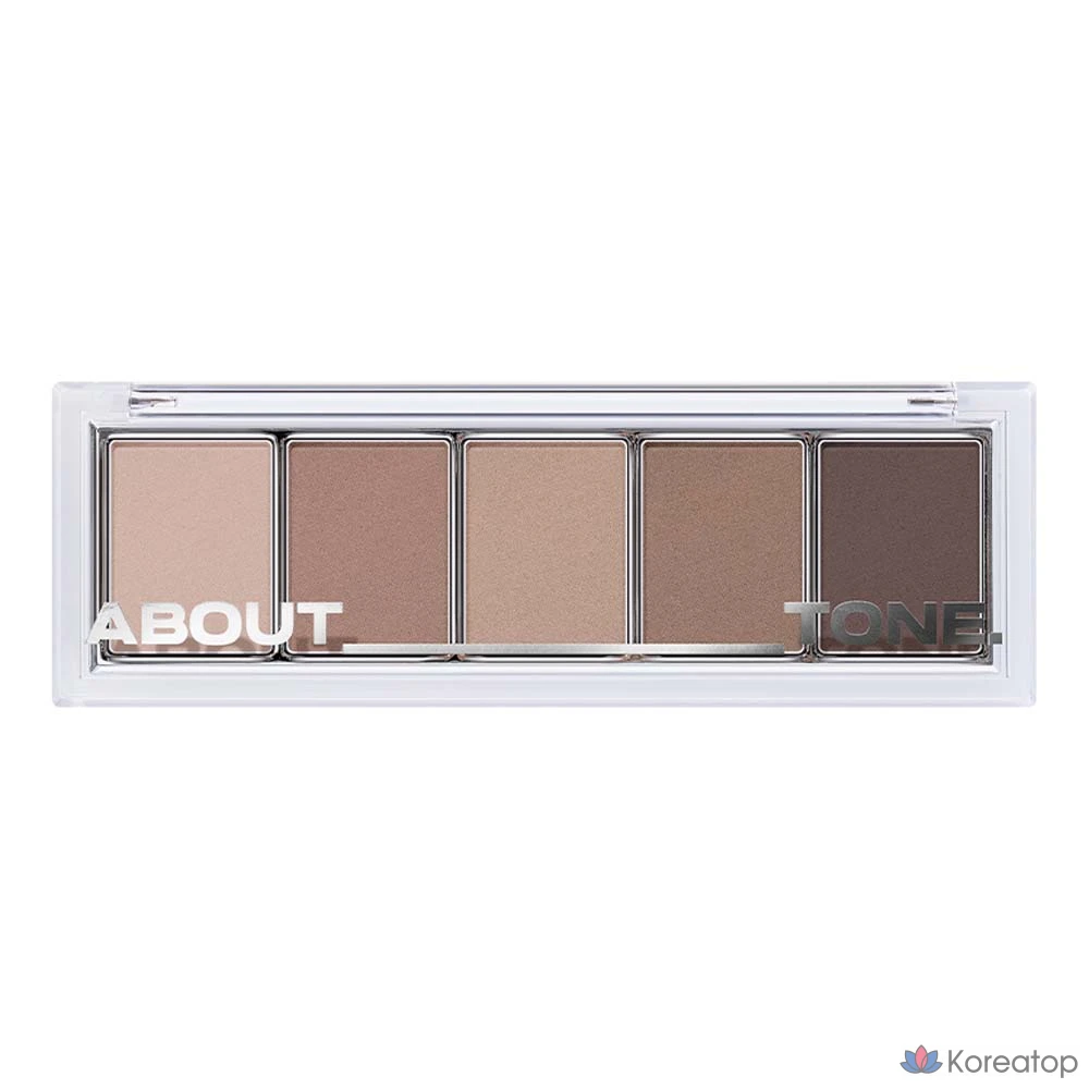 Тени для век ABOUT TONE Return to Basic Shadow Palette, оттенок 06 Dun, 9 г, 1 шт.