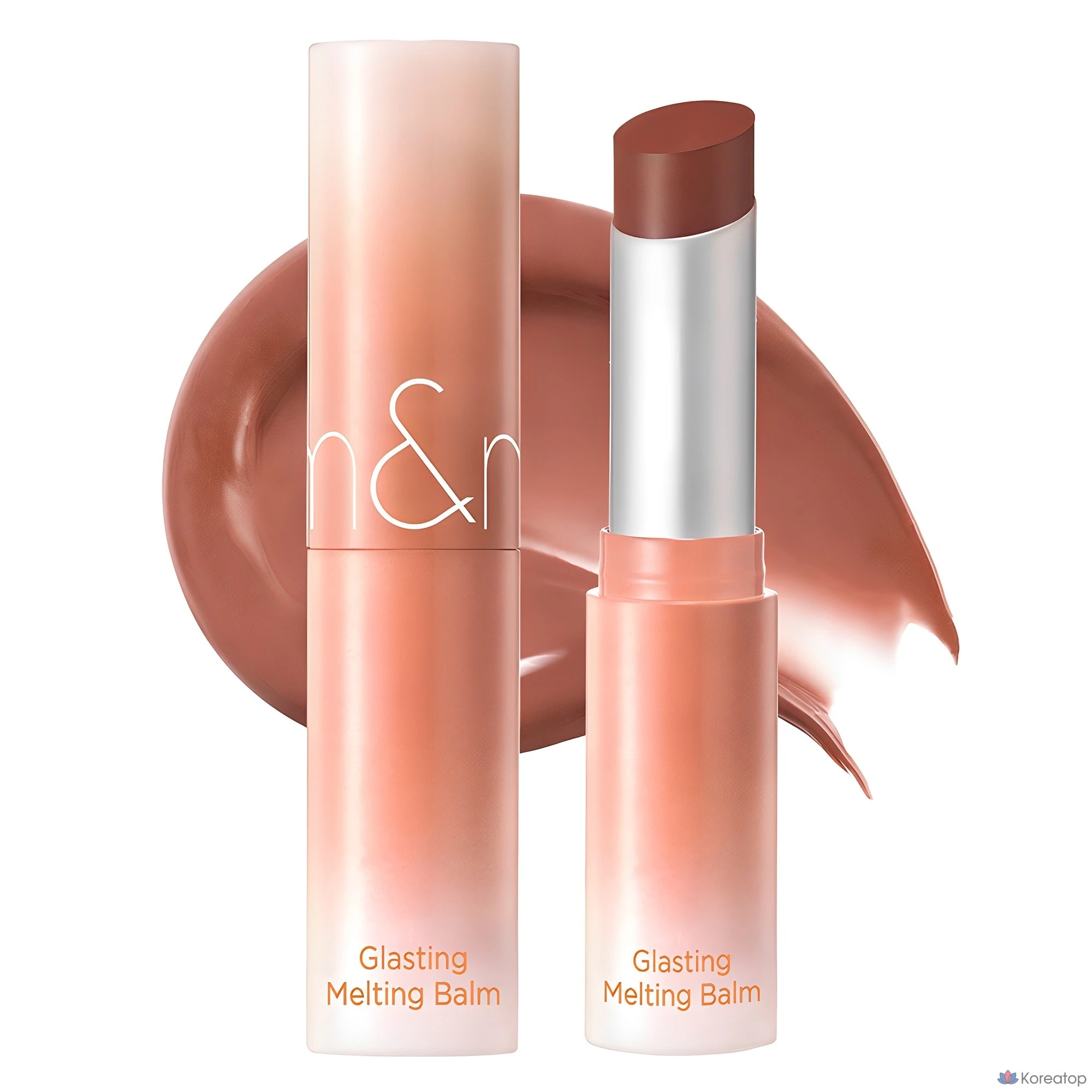 Бальзам для губ ROM&ND Glasting Melting Balm, оттенок 13 Scotch Nude, 3.5 г, 1 шт.