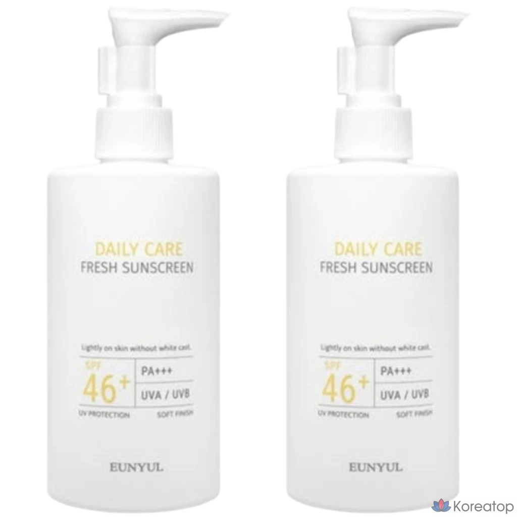 Солнцезащитный крем Eunyul Daily Care Fresh Sun Cream SPF46 PA+++, 600 мл, 1 шт.