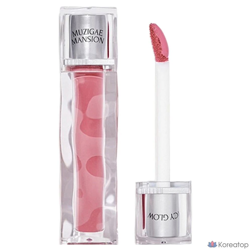 Блеск для губ Muzigae Mansion Icy Glow Lip Gloss, оттенок 01 Petal, 1 шт.