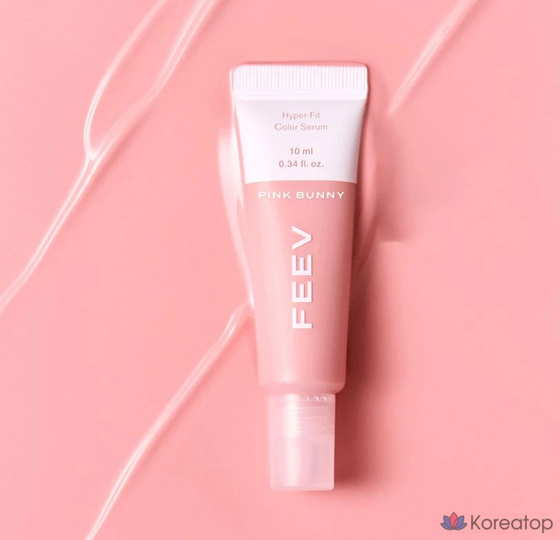 Сыворотка-румяна FEEV Hyper Fit Color Serum Mini Blusher, оттенок Pink Bunny, 10 мл, 1 шт.