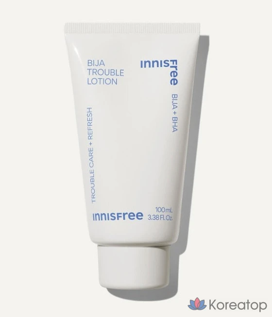 Набор для ухода Innisfree Bija Trouble 4-piece Set (Toner 170 мл + 25 мл + Lotion 100 мл + 25 мл), 6 шт., фото 3