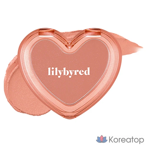 Румяна Lilybyred Love Beam Sherbet Cheek, оттенок 02 Danbam Topping, 3.5 г, 1 шт.