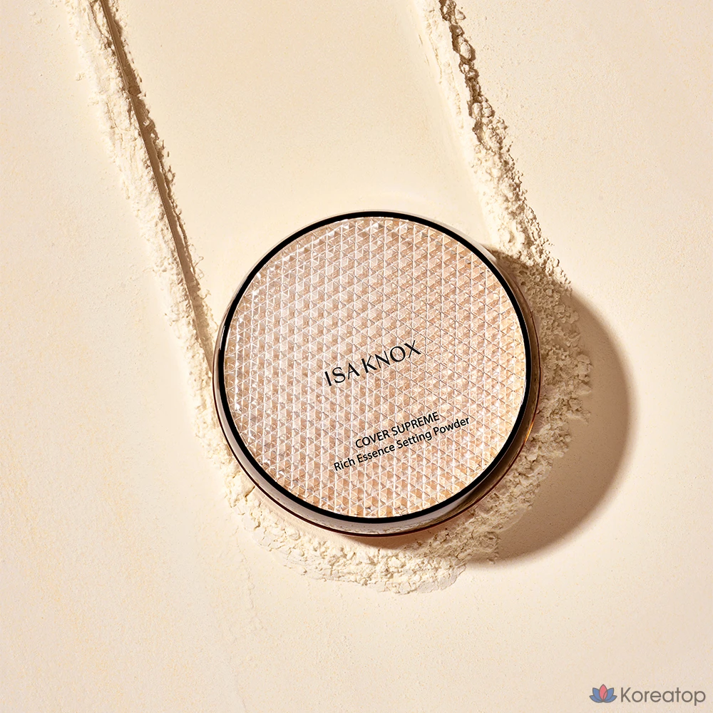 Пудра для лица Isa Knox Cover Supreme Rich Essence Setting Powder, оттенок 23 Natural Beige, 30 г, 1 шт.