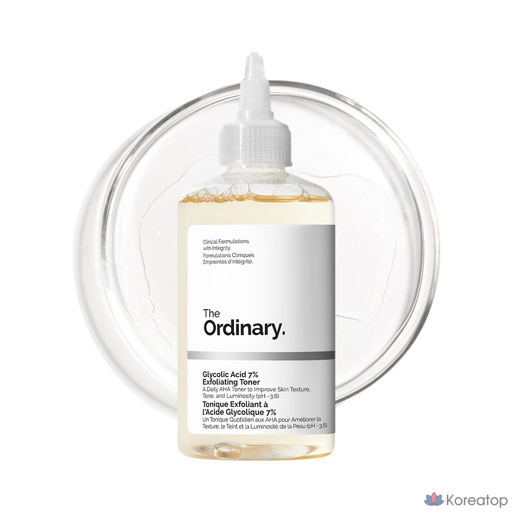 Тонер The Ordinary Glycolic Acid 7% Exfoliating Toner, 240 мл, 1 шт.