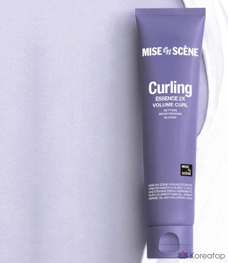Эссенция-крем для волос Mise en Scene Curling Essence 2X Volume Curl Cream, 250 мл, 1 шт., фото 2