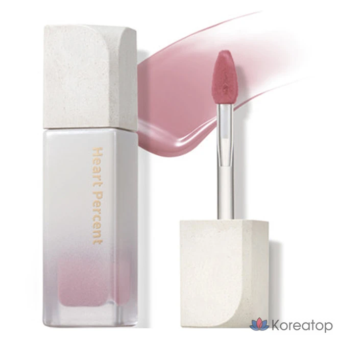 Тинт для губ Heart Percent Dot On Mood Pure Glow Tint, оттенок 06 Mood Beige, 1 шт.
