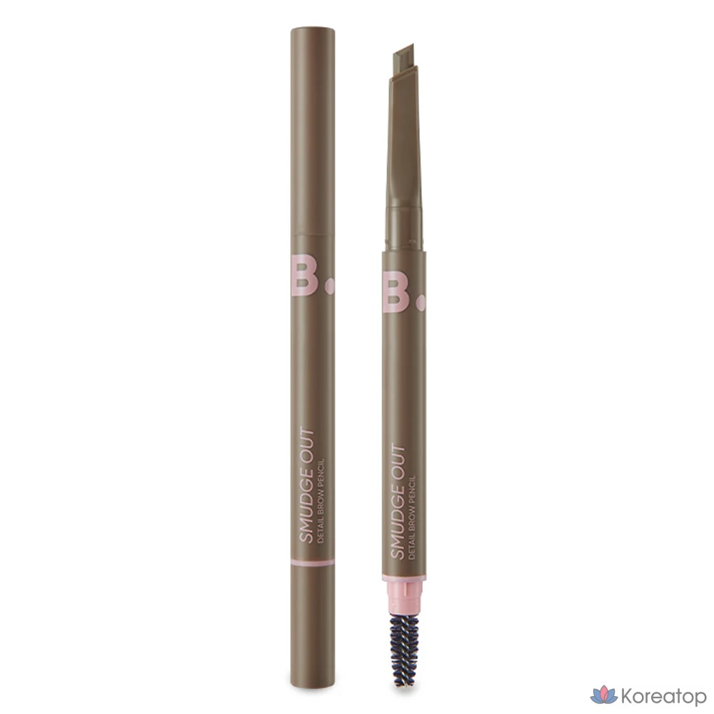 Карандаш для бровей Banila Co Viva Vanilla Smudge Out Detail Brow Pencil, оттенок 02 Ash Gray, 0.3 г, 1 шт.