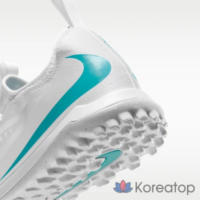 Футбольные бутсы детские Nike Phantom 6 Low Academy Erling Haaland, для искусственного газона, фото 8