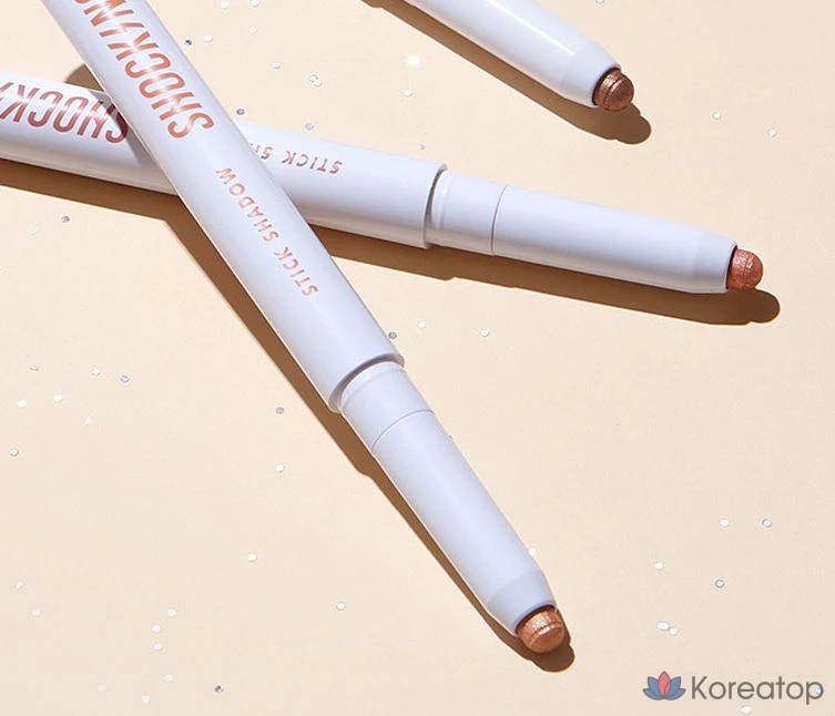 Тени для век Tony Moly The Shocking Color Fixing Stick Shadow, оттенок 03 Golden Bronze, 1 г, 1 шт., фото 4