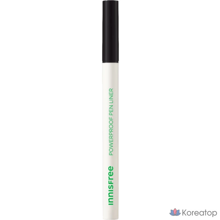 Подводка для глаз Innisfree New Powerproof Pen Liner, оттенок 1 Black, 0.6 г, 1 шт.
