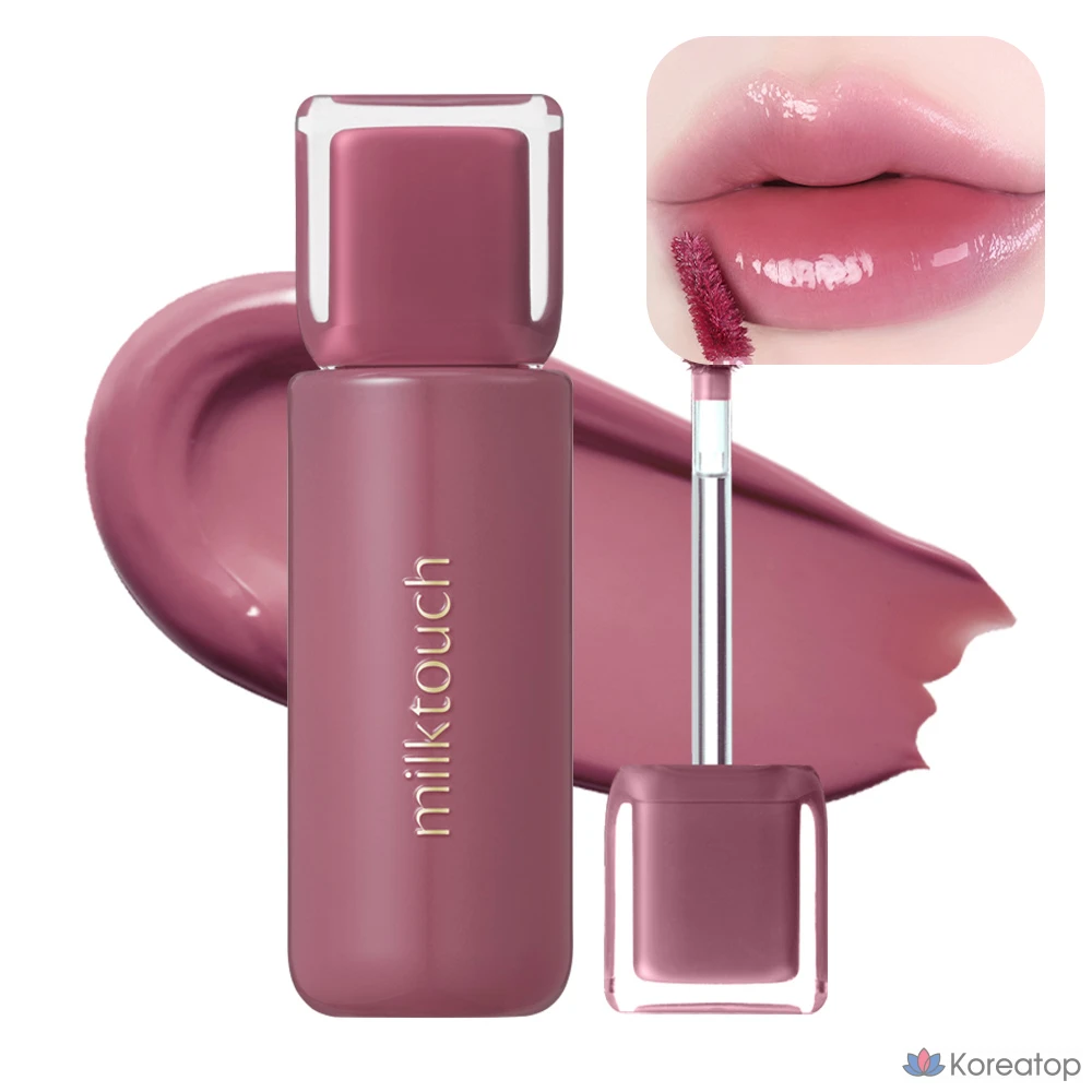 Тинт для губ Milk Touch Jelly Fit Glass Glow Tint, оттенок 09 Fine Mauve, 4 г, 1 шт.