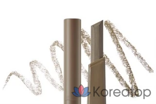 Карандаш для бровей Banila Co Viva Vanilla Smudge Out Detail Brow Pencil, оттенок 02 Ash Gray, 0.3 г, 1 шт.