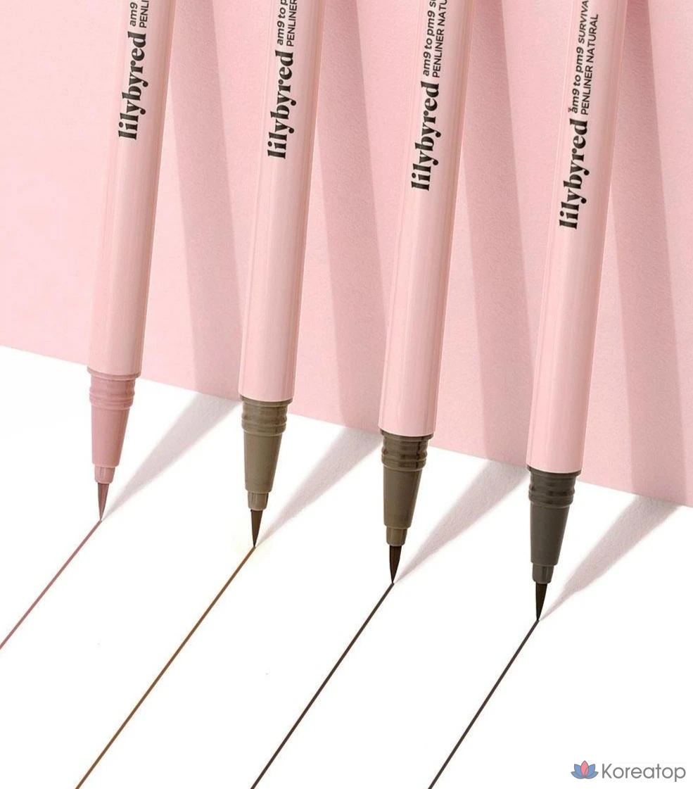 Подводка для глаз Lilybyred 9to9 Survival Pen Liner, оттенок 04 Cherry Brown, 1 г, 1 шт., фото 9