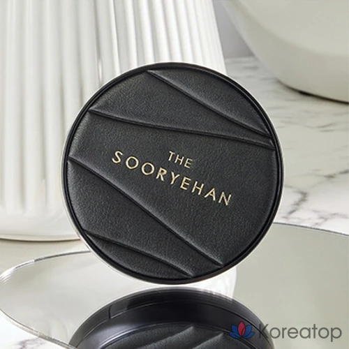 Кушон Sooryehan The Black Tension Fit Mesh Cushion Foundation, оттенок 21, 13 г, 1 шт.