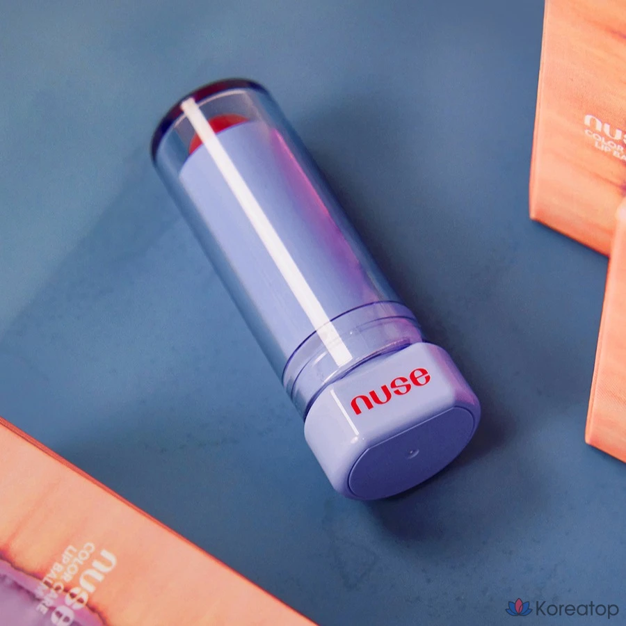 Бальзам для губ nuse Color Care Lip Balm, оттенок 04 Calming Coral, 4.3 г, 1 шт., фото 2