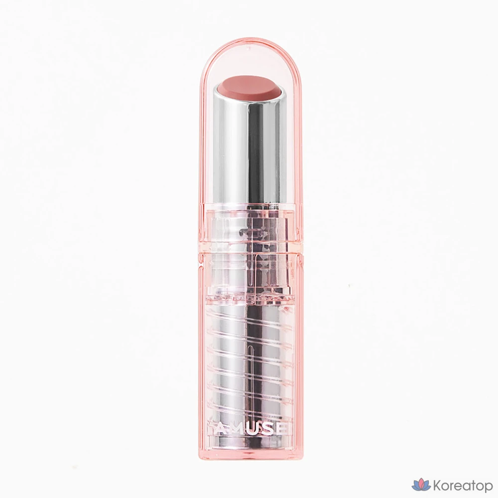 Бальзам для губ AMUSE Dew Lip Balm, оттенок 05 Salty Peach, 3.2 г, 1 шт.