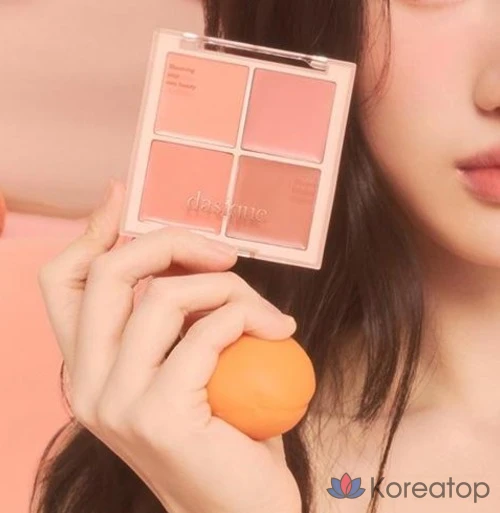 Румяна Dasique Blending Mood Cheek, оттенок 18 Milky Apricot, 8 г, 1 шт., фото 2
