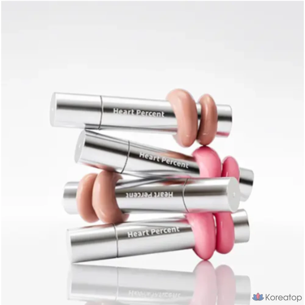Тинт для губ Heart percent Dot On Mood One Way Glowy Tint, оттенок 17 Milky Salmon, 1 шт.