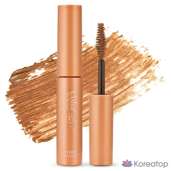 Бровь-карандаш Etude House Clear Proof Brow Cara, оттенок 2 Light Brown, 4.5 г, 1 шт.