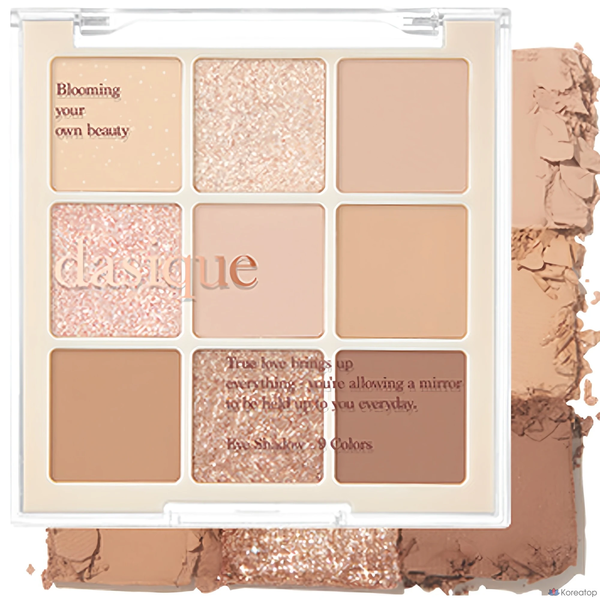 Тени для век Dasique Shadow Palette, оттенок 07 Milk Latte, 1 шт.